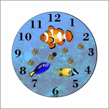 The Magical Gifts Wall Clock for Kids and Decor | Room| Home | Office |Living Room | Return Gift | Birthday Gift for Boys and Girls MBMB C60 8