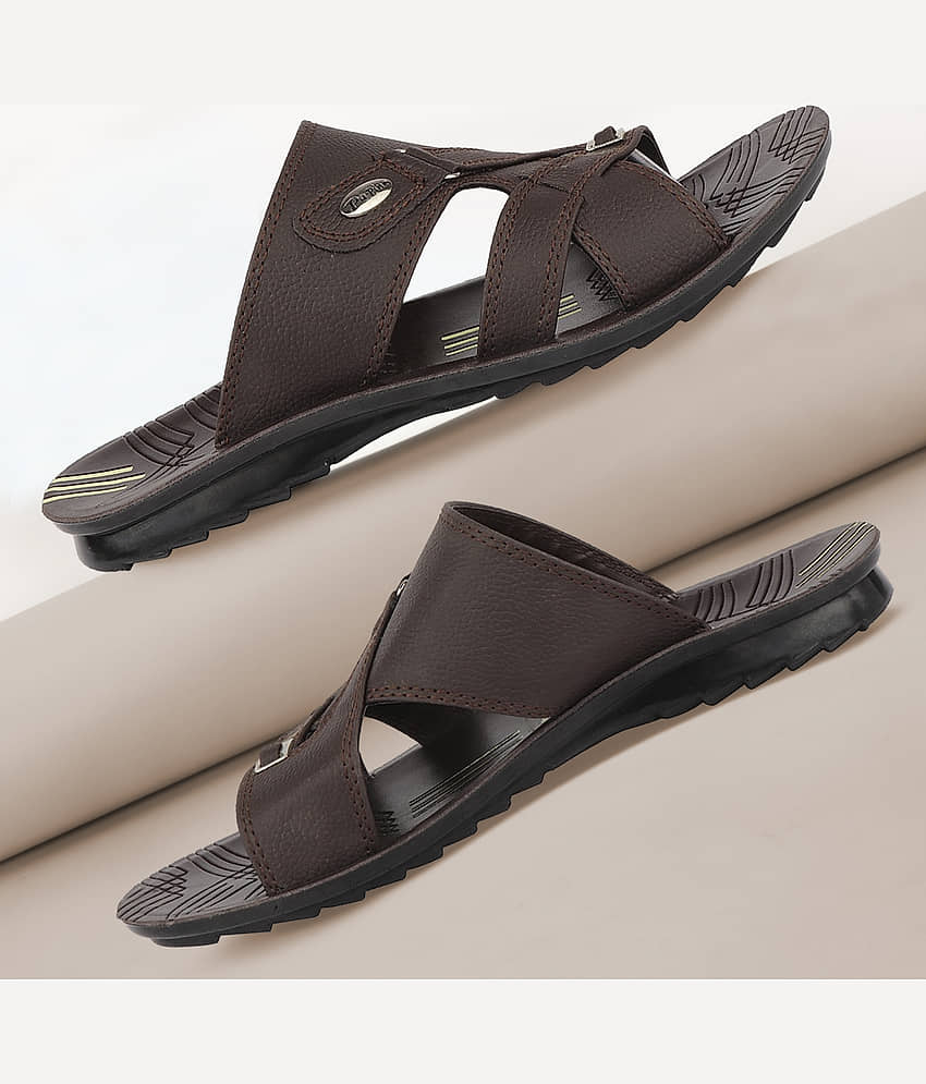 PUPINE - Brown Men's Sandals