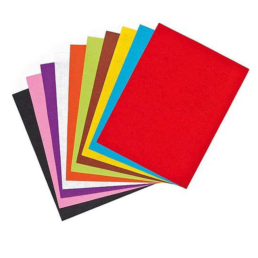 Nawani EVA Foam Sheets A4 Size for Arts and Crafts, Scrapbook -Pack of 10. Magic Crafts - Stationery | Buy online on ZillyBuy