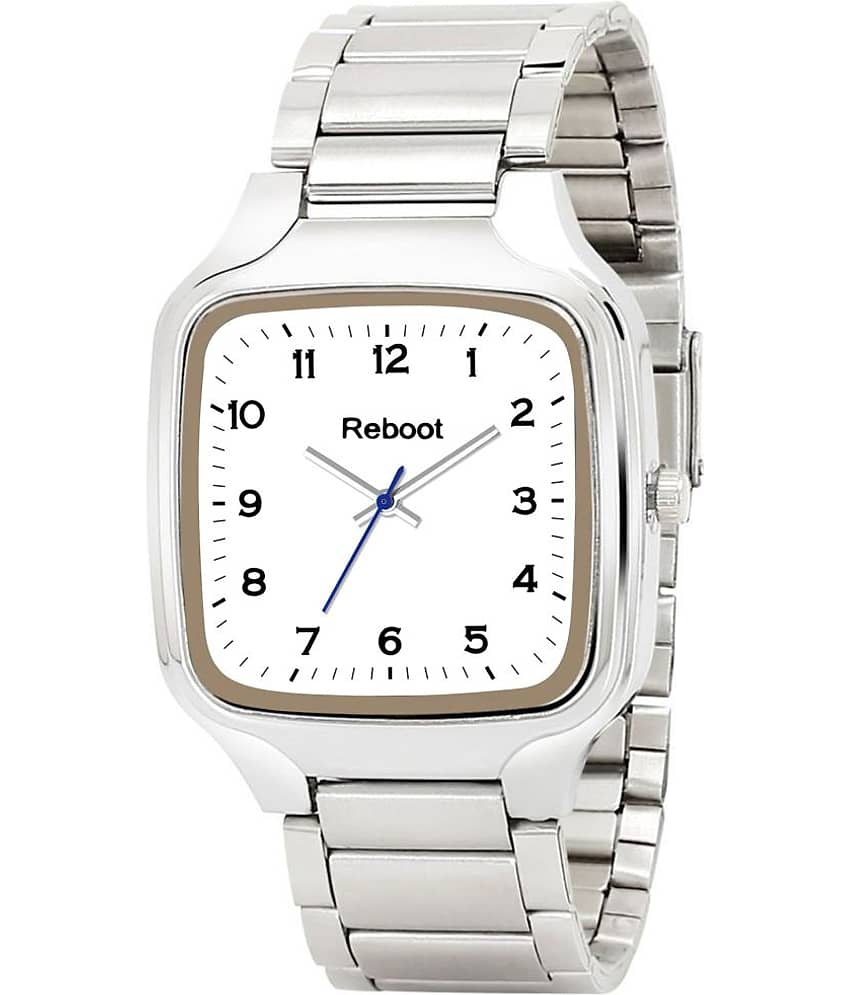 Reboot Silver Stainless Steel Analog Men's Watch
