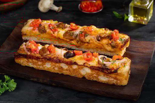 Korean - Peri Peri Mushroom (Extra Spicy) Pizza On The Go