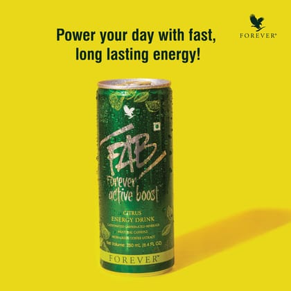 FAB FOREVER ACTIVE BOOST CITRUS 4X250ML FAB FOREVER ACTIVE BOOST CITRUS 4X250ML