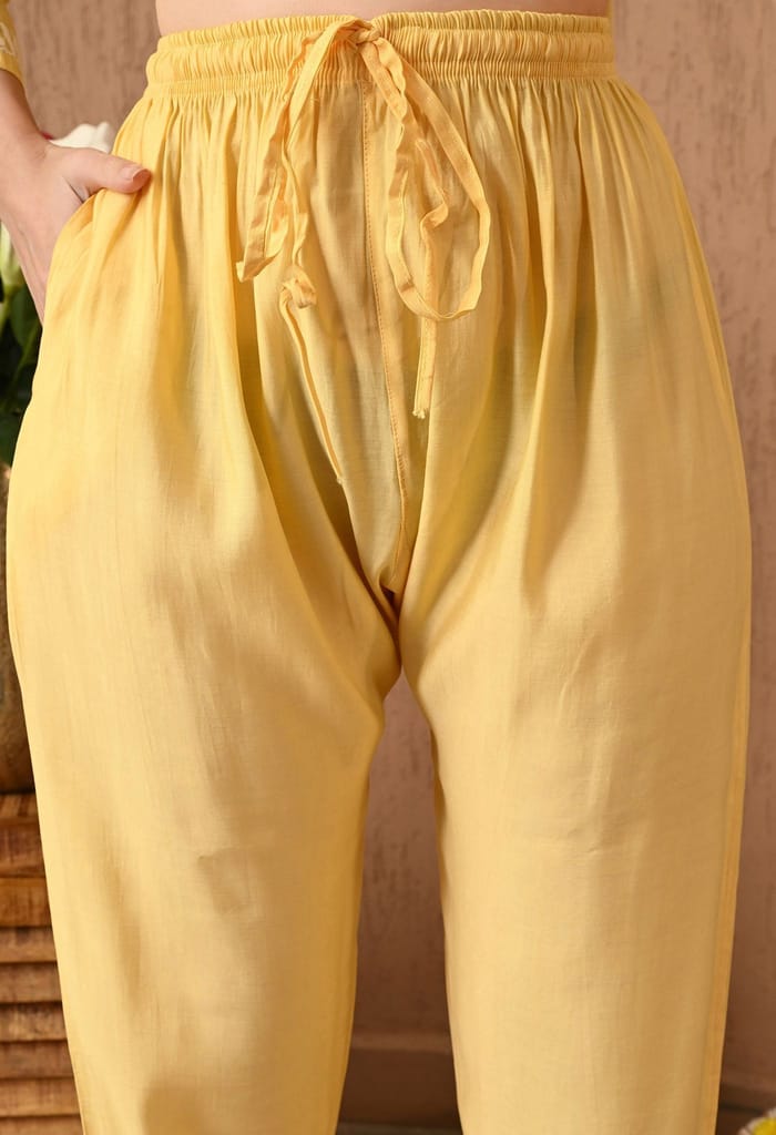 Roman Silk Chikankari Cord Set