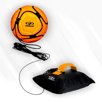 Cougar Football Trainer Item Code: CFB-001: Adjustable Football Kick Trainer for Kids to Practice Shooting, Passing, and Volleying  by Total Sporting And Fitness Solutions Pvt Ltd