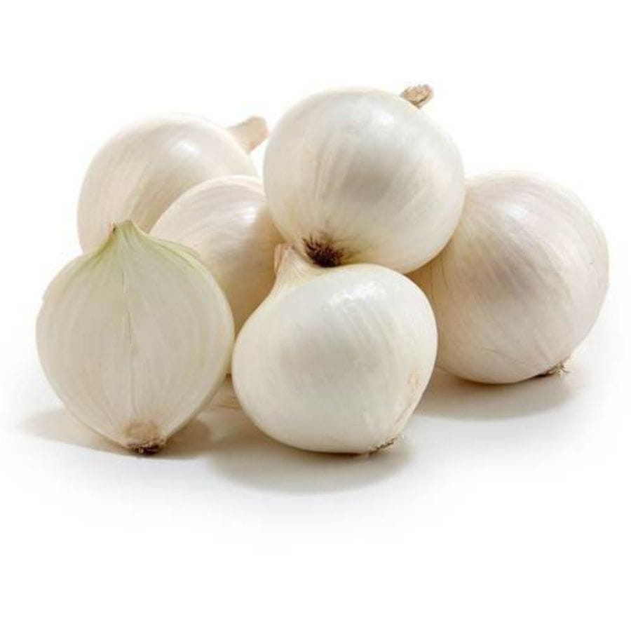 Organic White Onions- 500g - 450 kg - 450 kg - One kilogram pack