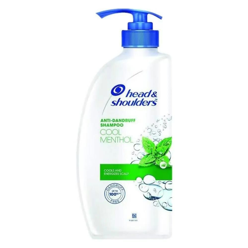 head & shoulders anti-dandruff shampoo cool menthol 650ml