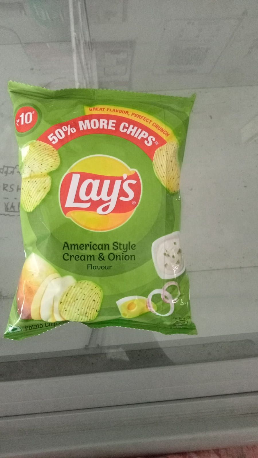 Lays American Onion cream
