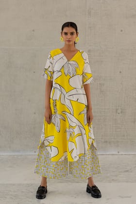 Plantain Orchard Kurta-S