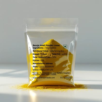 Beraje Loose Haldi Powder, Turmeric Powder 1kg  by Beraje Masala