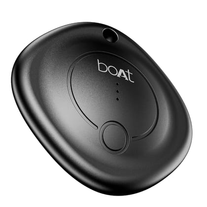 boAt Tag Bluetooth Item Finder for Android Devices, Google Find Hub App Support, 80dB Alarm, Additional Battery, 1 Year Battery (Black) boAt Tag Bluetooth Item Finder for Android Devices, Google Find Hub App Support, 80dB Alarm, Additional Battery, 1 Yea