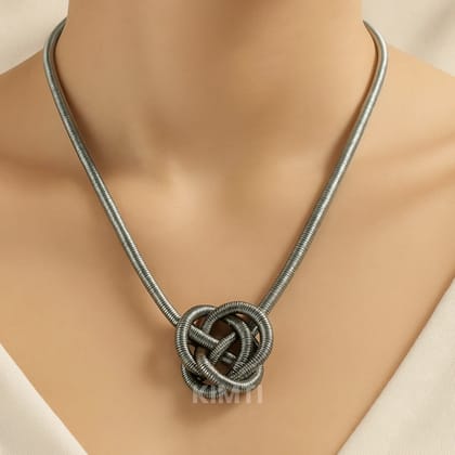 Silver Celtic Knot Necklace
