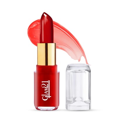 Glam21 Jelly Pop fruity gel lipstick| Moisturising | Glossy Finish | Gives a Natural Colour | Lightweight | 02- Strawberry Red, 3.5gm Glam21 Jelly Pop fruity gel lipstick| Moisturising | Glossy Finish | Gives a Natural Colour | Lightweight | 02- Strawber