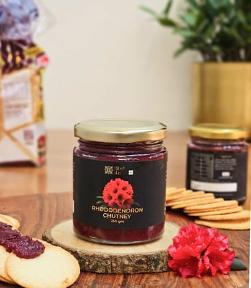 Buransh Chutney – Pahadi Rhododendron Flower Chutney