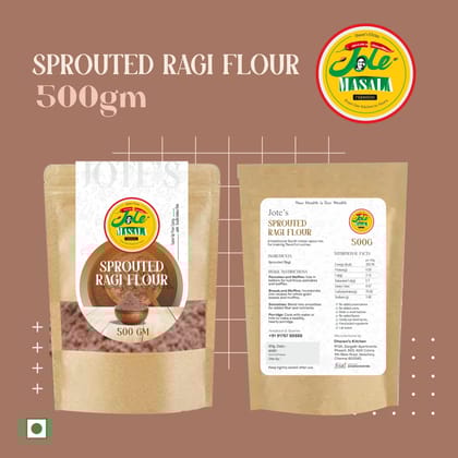 Sprouted Ragi Flour - 500gm