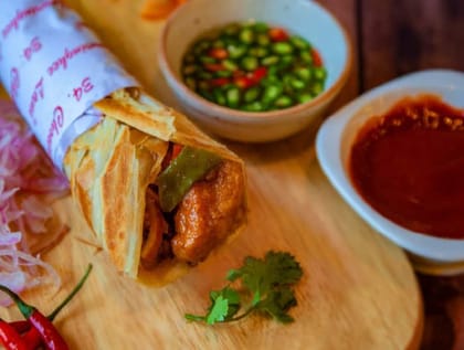 Chilli chicken roll (6 inch)