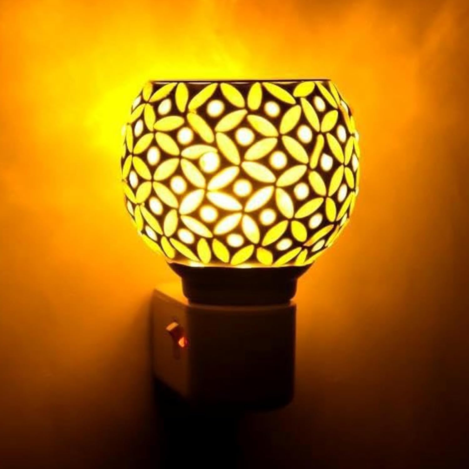 RUPIKA | Multipurpose Electric Kapoor Dani Night Lamp | Aroma Diffuser, Dhoop & Incense Burner for Home, Temple, Office & Aromatherapy