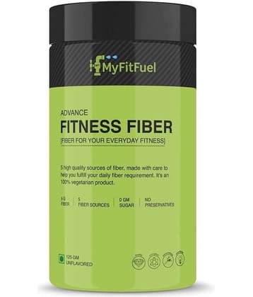 MyFitFuel Fitness Fiber, For Everyday Fiber Diet (125g, Unflavored)  125 gm Minerals Powder