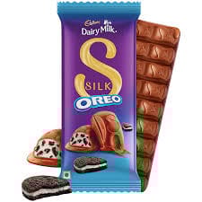 CADBURY SILK OREO CHOCOLATES 130GM