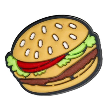 Burger Shoe Charm: Satisfy Your Style Cravings 🍔