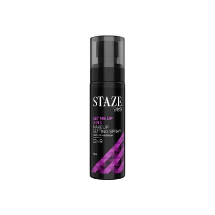 Staze 9to9 Set Me Up Prep + Fix + Refresh 3 in 1 Makeup Setting Spray