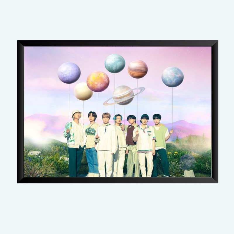 Nokkes Bts Army Bangtan Boy V suga J-Hope Jungkook Jin Jimin Rm 8X12 Inch Size Photo Frame Photo Home Office_bts5_12