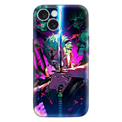 RORONOA ZORO 2.0 ONE PIECE ANIME Embossed Mobile Cover