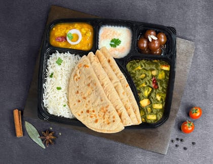 Palak Paneer - Feast Thali