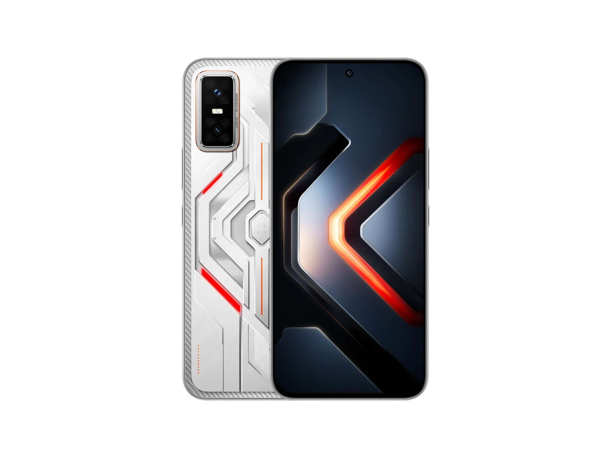 Infinix GT 30 Pro 5G Smartphone (8GB RAM, 256GB Storage), MediaTek D8350 Ultimate, 120FPS BGMI Gaming - Prism White