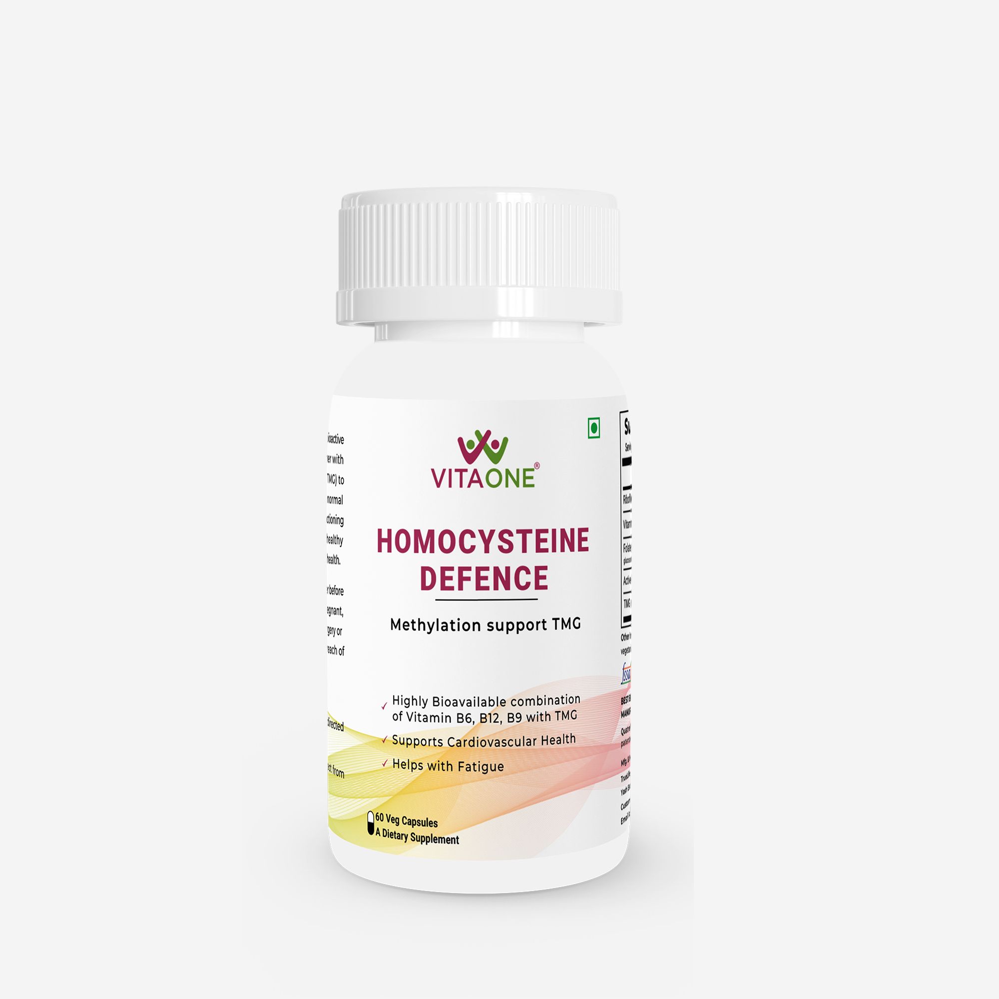 Vitaone Homocysteine Defence I 60 Veg Capulse