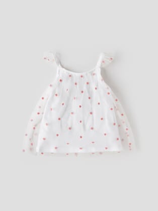 Stylish & Comfy Printed Dress for Girls-0-1 m