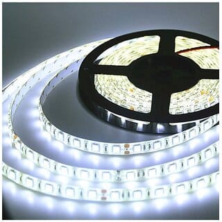Charkee  4 Meter 2835 Cove LED Light Non-Waterproof Strip (4040 White)