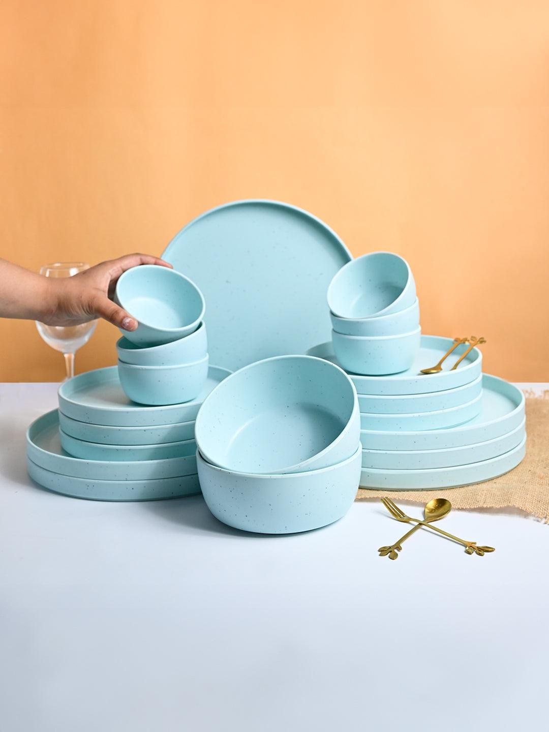 Market99 Minto Blue Sparkle Dinner Set