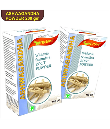 NutrActive Organic Ashwagandha Powder 300 gm