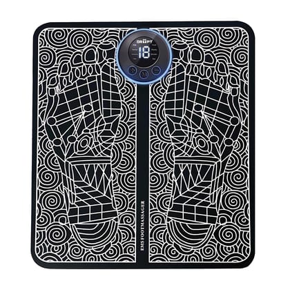 EMS Foot Massager Machine with Heat & Multi-Level Intensity | Electric Muscle Stimulator Mat for Feet & Legs | Relieves Tired Muscles, Improves Circulation & Supports Plantar Comfort EMS Foot Massager Machine with Heat & Multi-Level Intensity | Electric Muscle Stimulator Mat for Feet & Legs | Relieves Tired Muscles, Improves Circulation & Supports Plantar Comfort