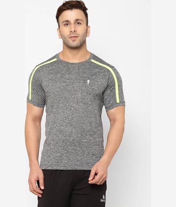 EPPE - Light Grey Polyester Regular Fit Men's Sports T-Shirt ( Pack of 1 )
