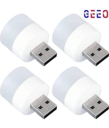 Rangwell - White Rechargeable LED Bulb ( Pack of 4 )