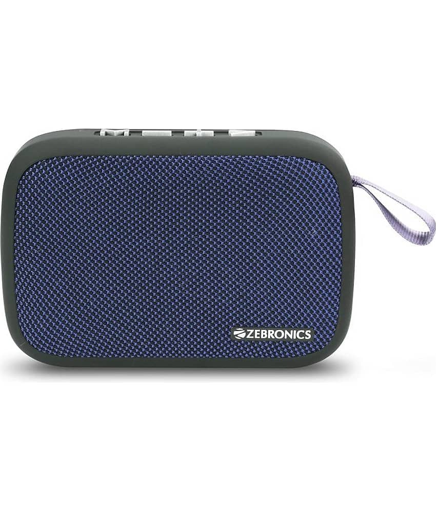 Zebronics Delight 3 3 W Bluetooth Speaker Bluetooth V 5.0 with Call function Playback Time 7 hrs Grey
