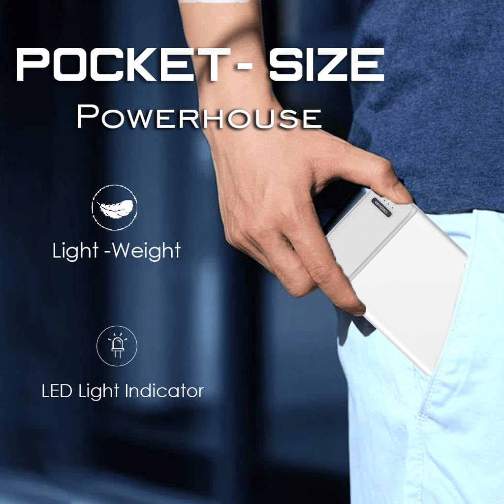 Booster Powerbank - White