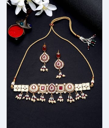 YOUBELLA Red Body Chain ( Pack of 1 )