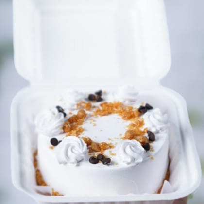 Choco butterscotch bento cake