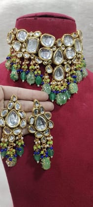 ZEVAR | Kundan Heavy Choker Necklace Set