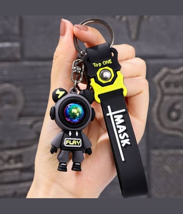 Flenzy Black Key Chain ( Pack of 1 )