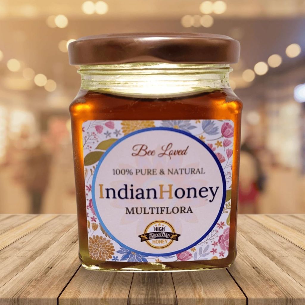 IndianHoney A Unique Blend Of Nectar Multi Flora Natural Honey For A Rich, Balanced Flavour