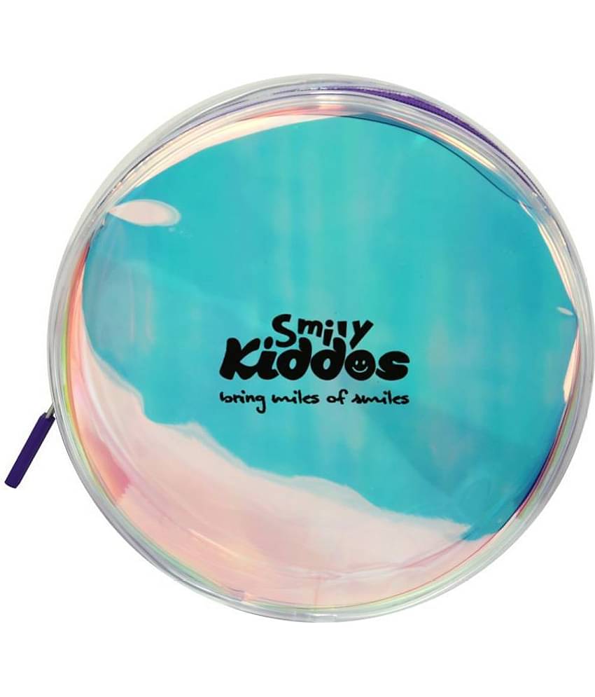 smily kiddos | Smily Circle Transparent Pencil Pouch | Kids pencil pouch | Girls pencil Pouch | Retruns Gifts Birthday Party For Boys & Girls