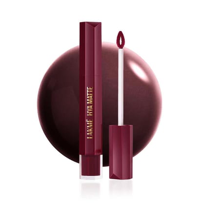 Lakme 9to5 Hya Matte Lip Liquid + Hyaluronic Acid PowerhousePlum 5.3ml Lakme 9to5 Hya Matte Lip Liquid + Hyaluronic Acid PowerhousePlum 5.3ml - PowerhousePlum / 5.3 ml (Pack of 1)