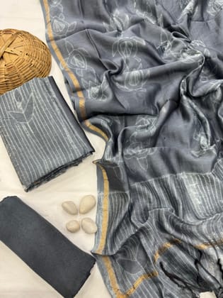 Chanderi Silk Suit Set