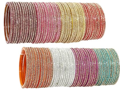 Plain and Glossy Finished Bangle Set For Women and Girls