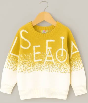 Kuchipoo Girls Polyester Sweaters ( Pack of 1 , Multicolor 3 )