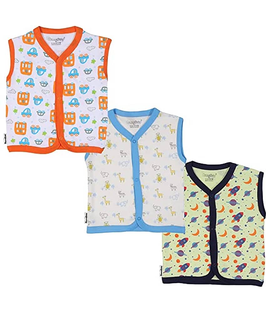 NammaBaby Pack of 3 Unisex for Baby Cotton T-Shirt ( Yellow )