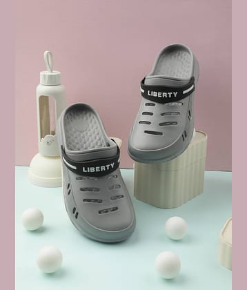 Liberty - Light Grey Men's Clogs